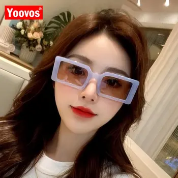 Yoovos 2021 Kvinder Solbriller Square Solbriller Kvinder Mode Briller Brand Designer Solbriller Candy Farve Gafas De Sol Mujer