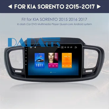 Android 9 4G+32G Bil Radio GPS-Navigation Styreenhed Mms Til KIA SORENTO 2016 2017 2018 ingen Bil DVD-Afspiller Stereo Video