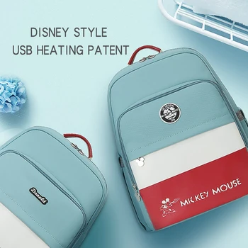 Disney PU Læder Barsel Bag Mumien Ble Poser Stor Kapacitet Baby Taske Rejse Rygsæk Design Sygepleje Ble Taske til Baby Pleje