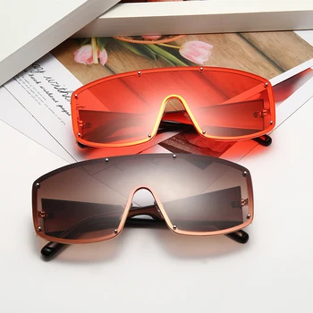 Mode, store Solbriller Brand Designer Kvinder Nitte Goggle Mænd Sol Briller Gradient-Pladsen Vintage Solbriller UV400 Nuancer