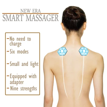 Bærbare Mobiltelefon Elektriske Massageapparat TIERE Terapi Kroppen Muskel Stimulator Massageapparat EMS Digital Terapi Maskine 6 Tilstande