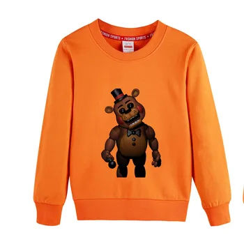 2020 Børns Sweatshirts Drenge med Lange ærmer Hættetrøjer FNAF Bomuld Toppe Barn, T-shirts, Piger, Børn, Dreng Fødselsdag Gave