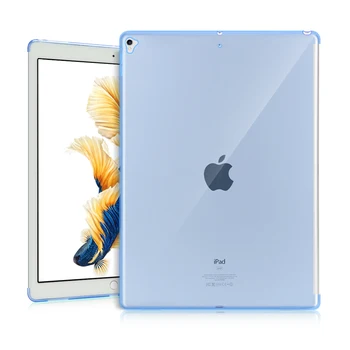 For iPad 10.2 2020 Tilfælde Stødsikkert Blød Gennemsigtig TPU Silikone Cover til iPad 10.2 2019 7 8. Generation A2200 A2198 A2232