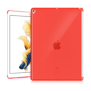 For iPad 10.2 2020 Tilfælde Stødsikkert Blød Gennemsigtig TPU Silikone Cover til iPad 10.2 2019 7 8. Generation A2200 A2198 A2232