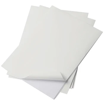 Gratis Forsendelse Vandtæt A4 Blank Hvid Selvklæbende Vinyl Klistermærke Label Papir, til Laser Printer