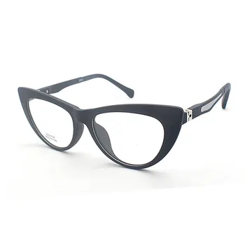 Ultralet Kat Øjne TR90 Frame Briller, Briller til Børn Piger Drenge Computer briller Nærsynethed Optisk Fleksibel Oculos De Sol