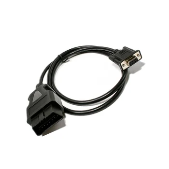 Universal OBD-2 16PIN - DB9 RS232 Kabel for Bil Diagnostisk Adapter Scanner Bil OBDII Connertor Auto Køretøj OBD2 Kabel Extender