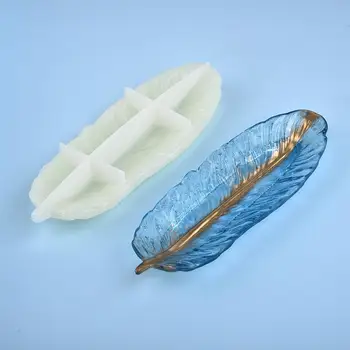 Silicone Mold Harpiks Forme Til Støbning DIY Epoxy UV-Fjer Storage Box Skuffe Harpiks Håndværk Harpiks Forme til Smykker at Gøre Værktøjer