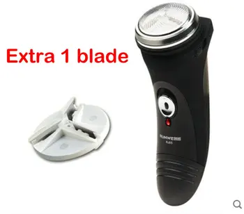 Høj kvalitet runwei rs85 enkelt hoved elektrisk shaver mand elektrisk barbermaskine 3w med ekstra hoved 8 timer at oplade el-clipper