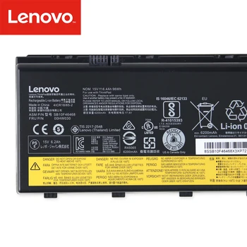 Original Laptop batteri Til Lenovo ThinkPad P70 P71 P72-Serien SB10F46468 00HW030 78+ 15V 96Wh 6.4 Ah