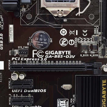 GA-B85-D3V For GIGABYTE GA-B85-D3V Bundkort B85-D3V Socket LGA1150 DDR3 For Intel B85 B85M Oprindelige Desktop Bundkort, der Anvendes