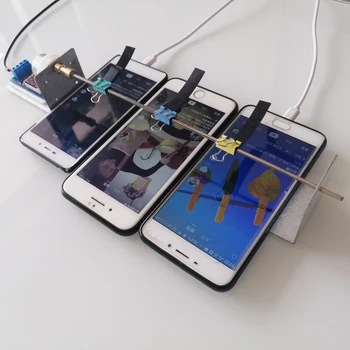 Ren Kobber Timing Intelligens Automatisk Glide Skærmen Til Mobiltelefon Læsning, Browsing TikTok Video Dekompression Nørd Toy