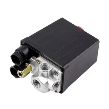 Høj Kvalitet 240V Luft-Kompressor Tryk kontakt 1 Port 4 Port Luft Pumpe Ventil Skifte 90 PSI -120 PSI Lodret Skifte