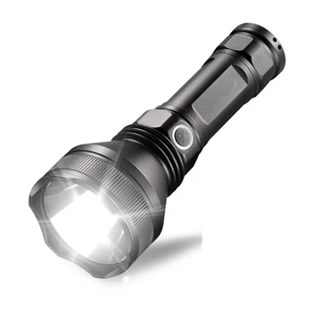 4000LM LED Lommelygte Søgelys XHP50.2 Kraftige Lommelygter Flash Lys Self-Defense LED Lommelygte Med 18650 eller 26650 Batteri