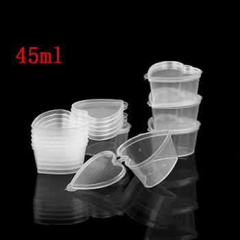 20pcs 45ML Engangs Plastik Kop Dessert Budding Cup-Engangs Krydderier Takeaway Emballage Mad Max Køkken opbevaringsboks