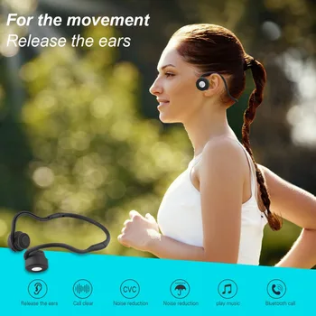 Bluetooth høreapparater Trådløse Hovedtelefoner Bærbare Sports Headset høreapparat Lyd Forstærker høreapparat for Senior Ældre