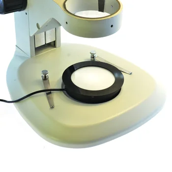 Stereo-Mikroskop Bunden Supplement lyskilde Justerbar LED-lys AC90-240V dobbeltmikroskop Lys Kilde