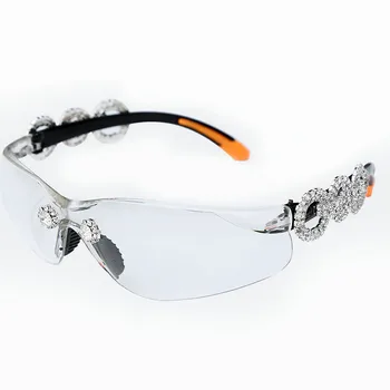 Diamant Fotokromisk Solbriller Linse Auto Sport Misfarvning Sol Briller Mænd Kvinder MTB Vej Brillerne UV400 Crystal Solbriller
