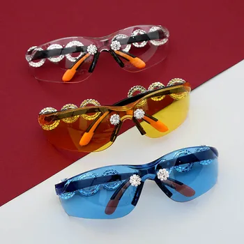 Diamant Fotokromisk Solbriller Linse Auto Sport Misfarvning Sol Briller Mænd Kvinder MTB Vej Brillerne UV400 Crystal Solbriller