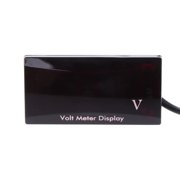 DC 8-16V LED Digitalt Display Voltmeter Spænding Meter Volt For 12V Biler