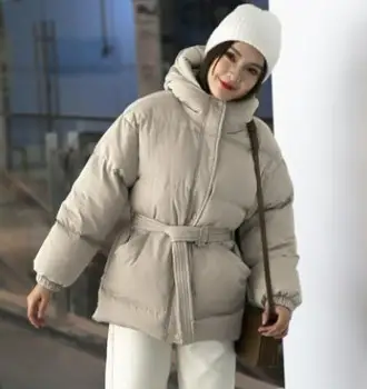 Korea stil, mode løs tykkere parkacoats frakker kvinder varm vinter nye vinger jakker 2019 kvinders toppe gx1402 gratis fragt
