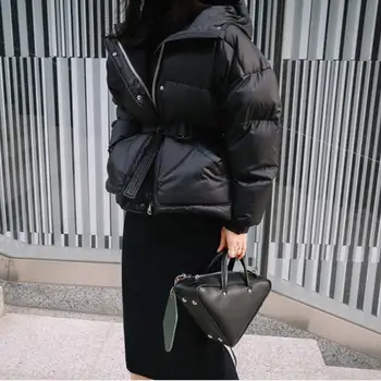 Korea stil, mode løs tykkere parkacoats frakker kvinder varm vinter nye vinger jakker 2019 kvinders toppe gx1402 gratis fragt