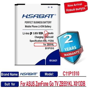 HSABAT 5100mAh B11P1510 C11P1510 Batteri til ASUS ZenFone Gå-TV ZB551KL X013DB