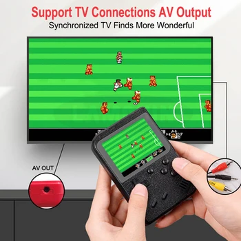 Retro Håndholdte videospil Konsol Indbygget 500 Klassiske Spil 3,0 Tommer Skærm Bærbar 8 Bit Spil Afspiller Mini Pocket Gamepads