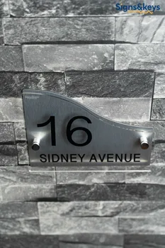 Personlig Husnumre Døren Akryl Tegn Plaques Døren Gade Navn Plate Wall