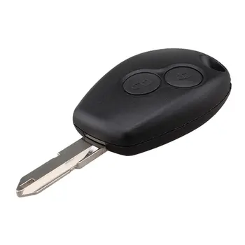 Fjernbetjening Nøgle 433MHz PCF7946 Transponder Chip 2 Knapper Nøglefri Fob for Renault Megane Clio Kangoo Logan Bil Alarm