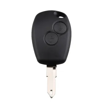Fjernbetjening Nøgle 433MHz PCF7946 Transponder Chip 2 Knapper Nøglefri Fob for Renault Megane Clio Kangoo Logan Bil Alarm