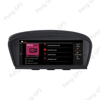 Car Multimedia DVD-Afspiller Android 10,0 til BMW 5-Serie E60 2005-2010 CCC GPS Navigation FM AM-Radio 8.8 Tommer 4+64G IPS Styreenhed