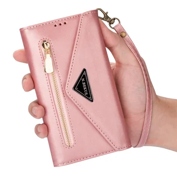 Wallet Læder taske til Huawei P40 P20-P30 Mate 20 10 Pro Lite Y6 Y7 2019 Luksus Håndtaske Kvinder, Flip-Kort Holder Telefonens Cover Etui