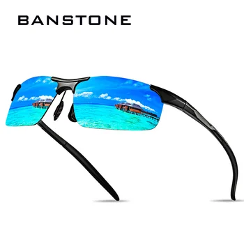 BANSTONE Kørsel Polaroid solbriller Herre Sports Solbriller Mænd Polariseret Driver Retro UV400 Anti-glare Briller