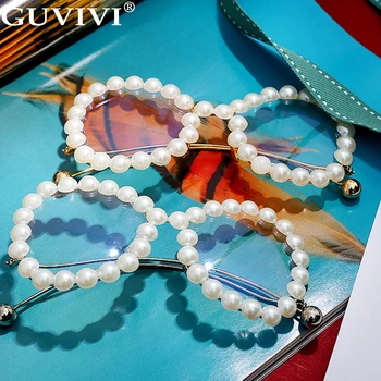 Pearl Cat Eye Solbriller Kvinder 2020 Elegante Ovale Vintage Solbriller Mænd Luksus Brand Designer Pilot Retro Solbriller, Briller