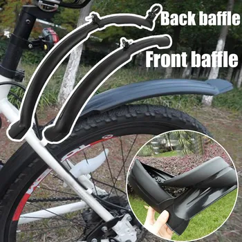 Front/Rear Tire Hjul Fendere Mountain Carbon Fiber Cykel-Road Cykling Cyklen Fast Gear Skærmen mtb tilbehør