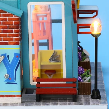 Miniature Model DIY Dukke Hus Præsenterer Håndlavet Legetøj For Voksne Og Børn Til Fødselsdag Og Jul