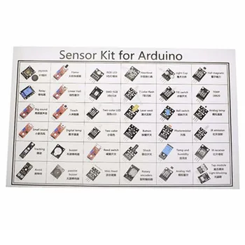 37 I 1 Sensor Kits 37 Ultimative Sensor Til Arduino Raspberry Pi Nybegynder at Lære Sensor Modul, der Passer Ultimative MCU Uddannelse Bruger