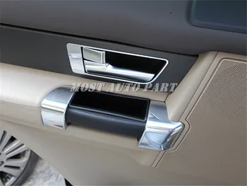 4X Indvendige Side af Døren opbevaringsboks Holder Til Land Rover Discovery 4 LR4 2010-2016 Bil tilbehør indvendige Bil dekoration
