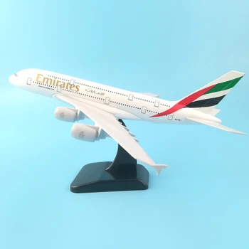 20cm Legeret Metal Air EMIRATES A380 Model Forenede Arabiske Emirater Airbus, Boeing 777 380 Airways-Fly modelfly Gaver