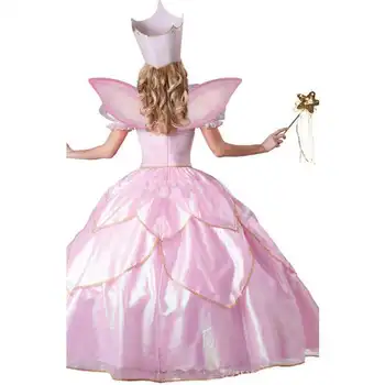 Halloween Kostume Smuk Faery Dronning Part Fotografering Vis Pink Forest Elf Princess Jul Tøj