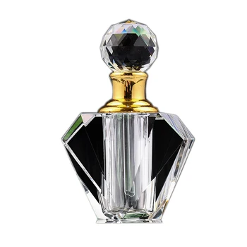 10ml Klart Unqiue Glas Krystal Kvinders Parfume Flaske Tomme Genpåfyldelige Crystal Parfume Kosmetiske Flaske