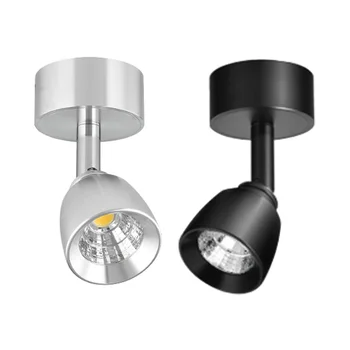 3W 5W COB Led væglampe Sengen Spot væglampe 1W Led-Væg Lys Sort Sølv AC90-260V 110V 220V læselamper Nat lampe