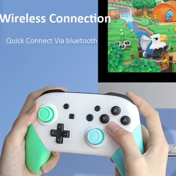 Bluetooth-Game Controller Til Nintend Skifte Pro Wireless Gamepad til at Skifte/PC/Steam-Spil Joystick Med HD Vibrationer NFC-6-Akse