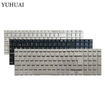 Nye spanske Laptop Tastatur til SONY Vaio SVF152 SVF153 SVF1541 SVF1521K1EB svf1521p1r SVF152C29M SVF1521V6E hvid/sort/sølv