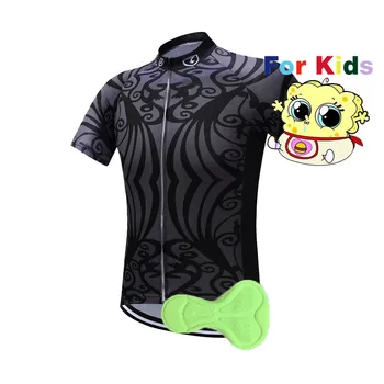 2020 sommeren børns cykling trøjer sæt kids tøj cykel shorts Svamp Bukser Pad cykel cykling tøj triathlon uniform