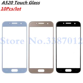 10stk/masse LCD-Front Digitizer Touch Screen Glas Til Samsung Galaxy A5 2017 A520 A520F Reservedele Ydre Glas