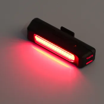 100LM LED COB USB-Genopladelige Forlygte Hoved lys Flash Cykel Cykel, MTB Stop-Bageste Hale Lampe Super Let Cykel Lys
