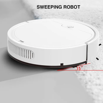 APP Bluetooth Timer Robot Støvsuger Intelligent Sweep Våde Gulvklude Støvsuger Robot Køre 60 Minutter Støvsugere Til Hjemmet Ny