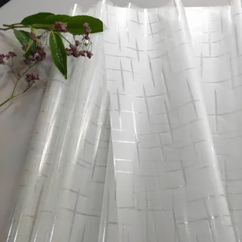 3D Tværs Mønster Matteret Ingen Lim Statisk Klamre sig Privacy Glass Window Film For boligindretning Statisk Film For Vinduet Drop-Shipping